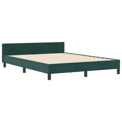 Box spring krevet Tamnozelena 180 x 200 cm Baršun - Tamnozelena 180 x 200 cm Dizajn s rombovima Cijena
