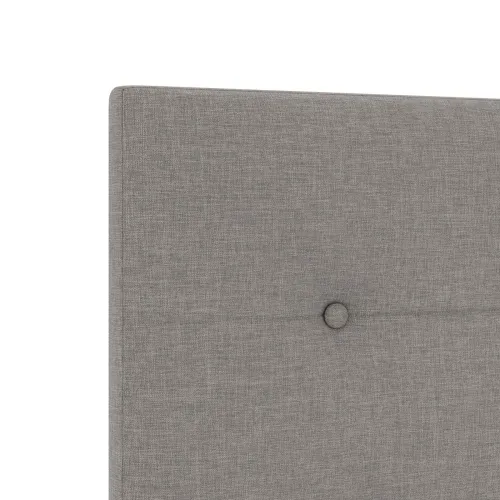 Boxspring krevet s madracem Sivosmeđa 120 x 190 cm Tkanina - Sivosmeđa 120 x 190 cm Prošiveno gumbima Cijena