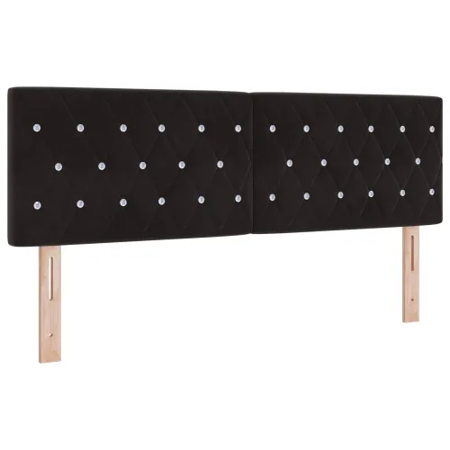 Podesivi krevet s madracem Crna 140 x 200 cm Baršun - Crna 140 x 200 cm Kristal s dugmadima Cijena