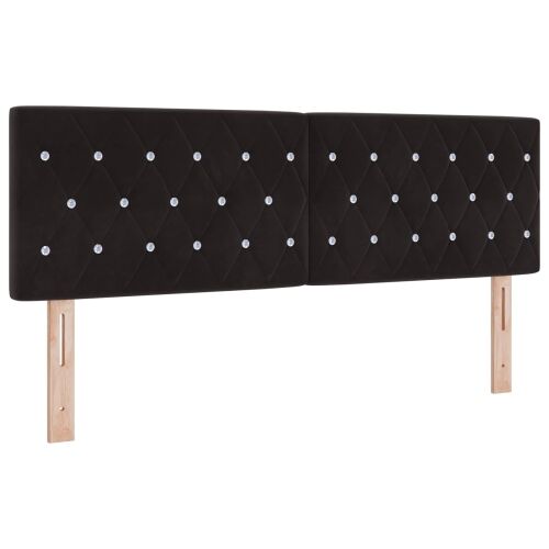Podesivi krevet s madracem Crna 140 x 200 cm Baršun - Crna 140 x 200 cm Kristal s dugmadima Cijena