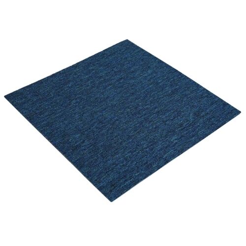 Tepih pločica Plava 50 x 50 cm 36 kom. PP i bitumen - Plava 36 Cijena