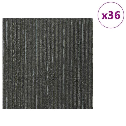Tepih pločica Prugasta svijetlo zelena 50 x 50 cm 36 kom. - Prugasta svijetlozelena 36 Cijena