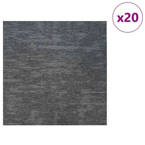 Tepih pločica Sivo Nebo 50 x 50 cm 20 kom. PP i bitumen - Nebesko siva 20 Cijena