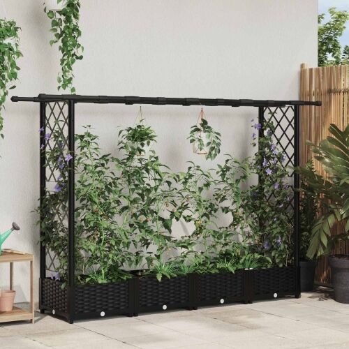 Povišeni krevet s mrežom i krovom Crna 203 x 40 x 121 cm PP - Crna 203 x 40 x 123 cm s ravnim krovom (2 bočna mreža) Cijena