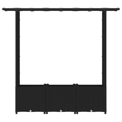 Povišeni krevet s mrežom i krovom Crna 162,5 x 40 x 136 cm PP - Crna 162,5 x 40 x 138 cm s ravnim krovom (2 bočna mreža) Cijena