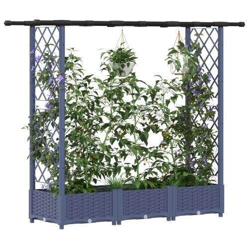 Povišeni krevet s mrežom i krovom Siva 164 x 40 x 121 cm PP - Siva 164 x 40 x 123 cm s ravnim krovom (2 bočna mreža) Cijena
