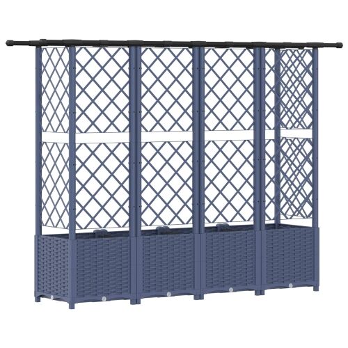 Povišeni krevet s mrežom i krovom Siva 202 x 40 x 136 cm PP - Siva 202 x 40 x 138 cm s ravnim krovom (3 bočna mreža) Cijena
