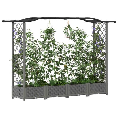 Povišeni krevet s mrežom i krovom Svjetlosiva 207 x 40 x 123 cm - Svjetlosiva 207 x 40 x 126 cm s krovom u obliku lukova (2 bočn Cijena