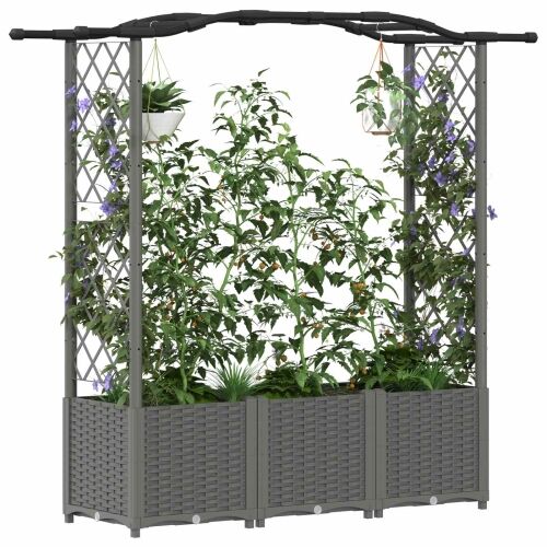 Povišeni krevet s mrežom i krovom Svjetlosiva 164 x 40 x 138 cm - Svjetlosiva 164 x 40 x 142 cm s krovom u obliku lukova (2 bočn Cijena