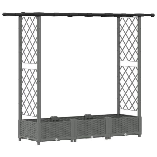 Povišeni krevet s mrežom i krovom Svjetlosiva 164 x 40 x 121 cm - Svjetlosiva 164 x 40 x 123 cm s ravnim krovom (2 bočna mreža) Cijena