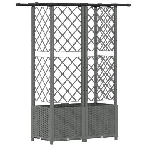 Povišeni krevet s mrežom i krovom Svjetlosiva 124 x 40 x 136 cm - Svjetlosiva 124 x 40 x 138 cm s ravnim krovom (3 bočna mreža) Cijena