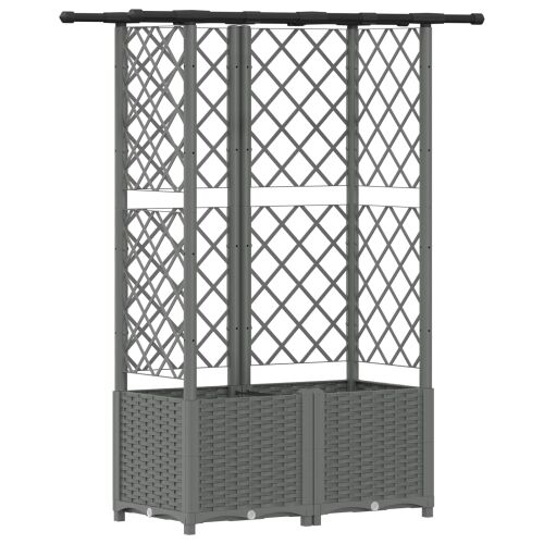 Povišeni krevet s mrežom i krovom Svjetlosiva 124 x 40 x 136 cm - Svjetlosiva 124 x 40 x 138 cm s ravnim krovom (3 bočna mreža) Cijena