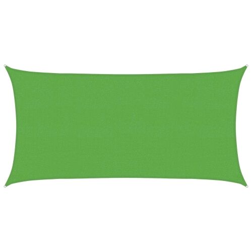 Jedrilica za sunčevu sjenu 2 x 6 m HDPE Pravokutni - Svijetlo zelena 2 x 6 m Cijena