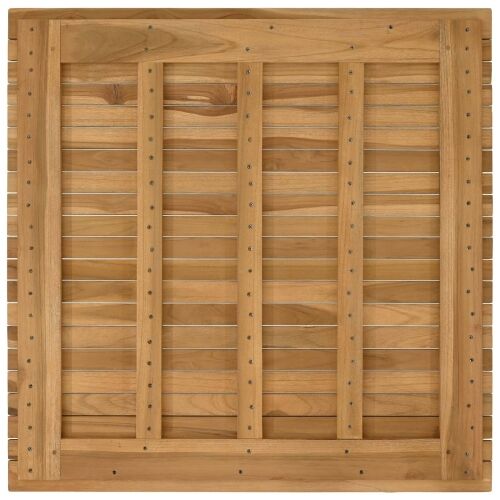 Gornji dio stola 80 x 80 x 3,5 cm Četvrtasti Čvrsto teak drvo - 80 x 80 cm Cijena