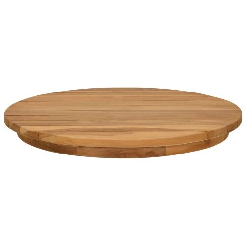 Gornji dio stola Ø 40 x 3,5 Kružni Čvrsto teak drvo Prirodna - Ø 40 cm Cijena