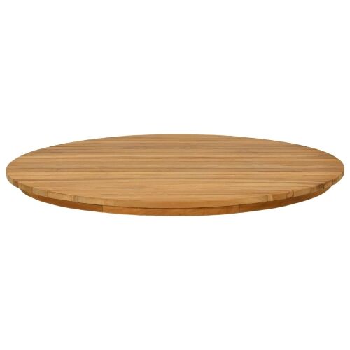 Gornji dio stola Ø 70 x 3,5 Kružni Čvrsto teak drvo Prirodna - Ø 70 cm Cijena