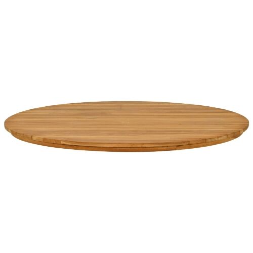 Gornji dio stola Ø 90 x 3,5 Kružni Čvrsto teak drvo Prirodna - Ø 90 cm Cijena