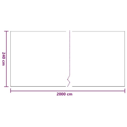Prozračna ploča s ljepilom 6 kom. *Transparent*an 240 x 2000 cm - 240 x 2000 cm 6 Cijena