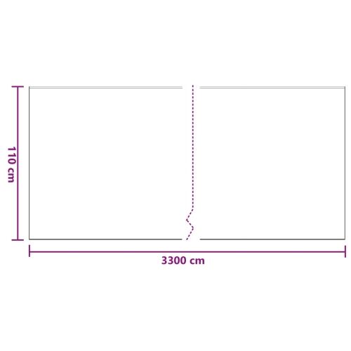 Praškasta plahta s ljepilom 6 kom. *Transparent*an HDPE - 110 x 3300 cm 6 Cijena