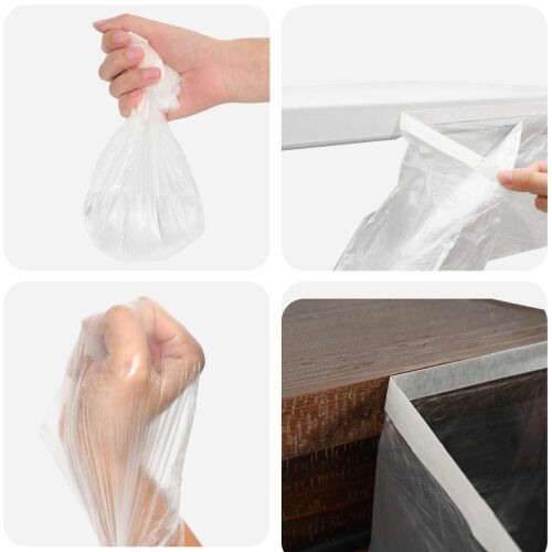 Praškasta plahta s ljepilom 6 kom. *Transparent*an HDPE - 110 x 3300 cm 6 Cijena