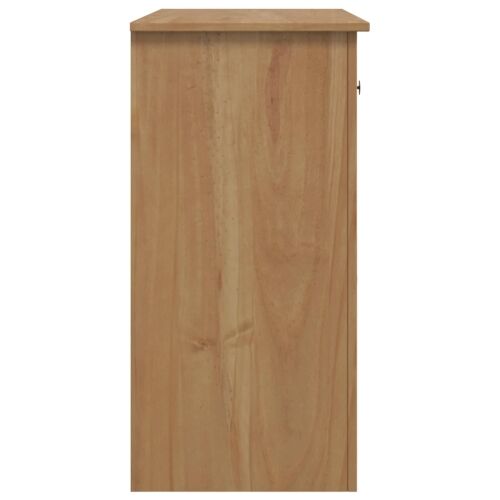 Mikrovalna Komoda PANAMA Medeni vosak 99.5 x 44 x 86.5 cm - Vosak od meda Cijena
