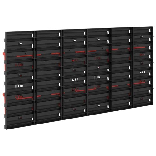 Stalak za kontejnere Crna i crvena 77,5 x 2 x 39 cm PP Cijena