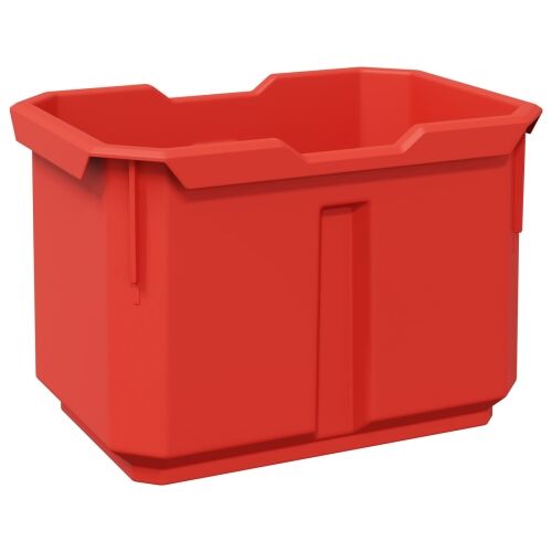 Stalak za kontejnere Crna i crvena 77,5 x 2 x 39 cm PP Cijena