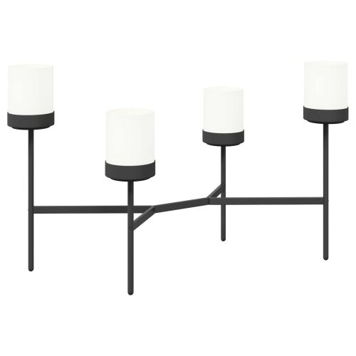 Stalak za cvijeće Bijela 125 x 55 x 81 cm PP i čelik Cijena