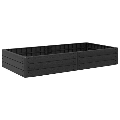 Povišena gredica Crna 151 x 75,5 x 25 cm PP Cijena
