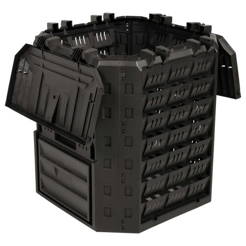 Vrtni komposter Crna 71 x 71 x 81,5 cm 100% PP Cijena