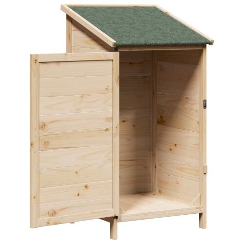 Vrtna Šupa Prirodna 59 x 56 x 113,5 cm Čvrsto drvo jele - Prirodna 59 x 56 x 113,5 cm Cijena