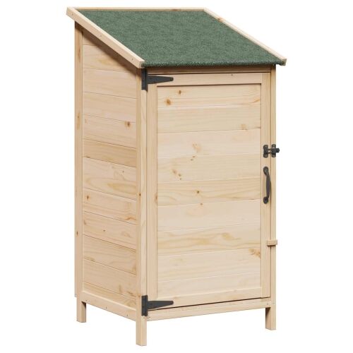 Vrtna Šupa Prirodna 59 x 56 x 113,5 cm Čvrsto drvo jele - Prirodna 59 x 56 x 113,5 cm Cijena
