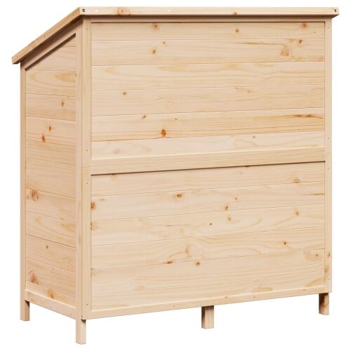 Vrtna Šupa Prirodna 106,5 x 56 x 113,5 cm Čvrsto drvo jele - Prirodna 106,5 x 56 x 113,5 cm Cijena