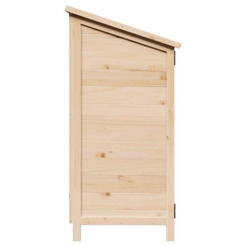 Vrtna Šupa Prirodna 106,5 x 56 x 113,5 cm Čvrsto drvo jele - Prirodna 106,5 x 56 x 113,5 cm Cijena
