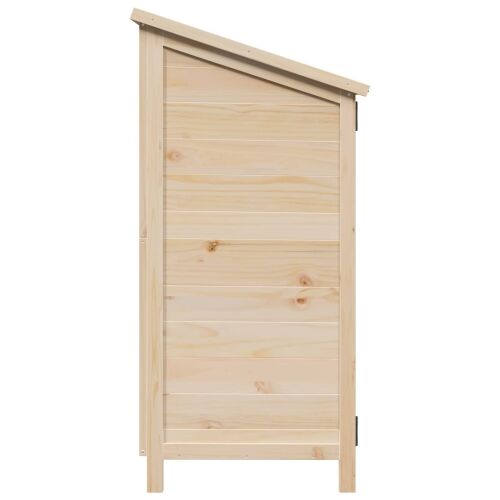 Vrtna Šupa Prirodna 106 x 56 x 113,5 cm Čvrsto drvo jele - Prirodna 106,5 x 56 x 113,5 cm Cijena