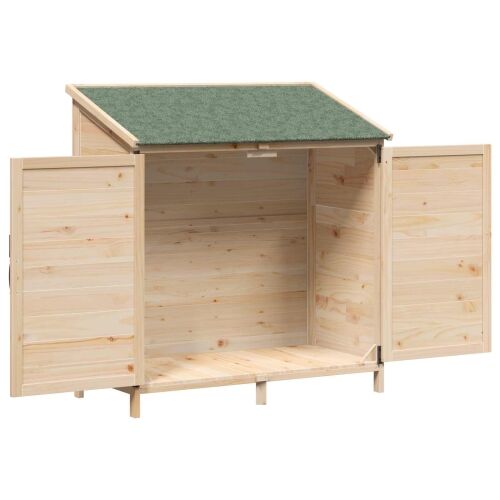 Vrtna Šupa Prirodna 106 x 56 x 113,5 cm Čvrsto drvo jele - Prirodna 106,5 x 56 x 113,5 cm Cijena