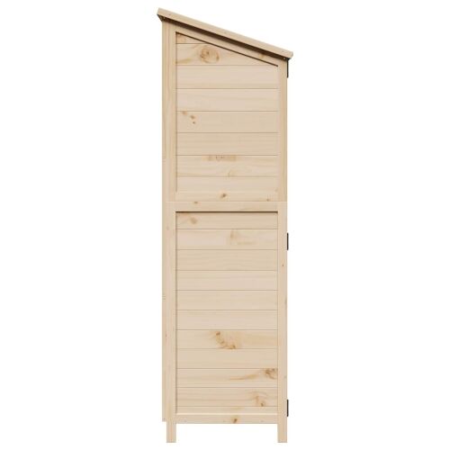 Vrtna Šupa Prirodna 106 x 56 x 176,5 cm Čvrsto drvo jele - Prirodna 106,5 x 56 x 176 cm Cijena