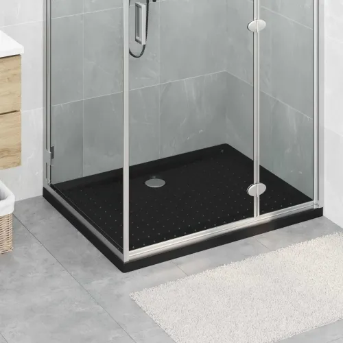 Podloga za tuš s točkicama 100 x 80 x 4 cm ABS Crna - 80 x 100 x 4 cm Crna Cijena