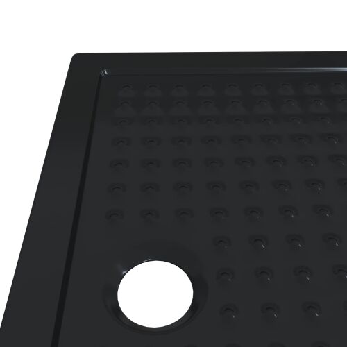 Podloga za tuš s točkicama 100 x 70 x 4 cm ABS Crna - 70 x 100 x 4 cm Crna Cijena