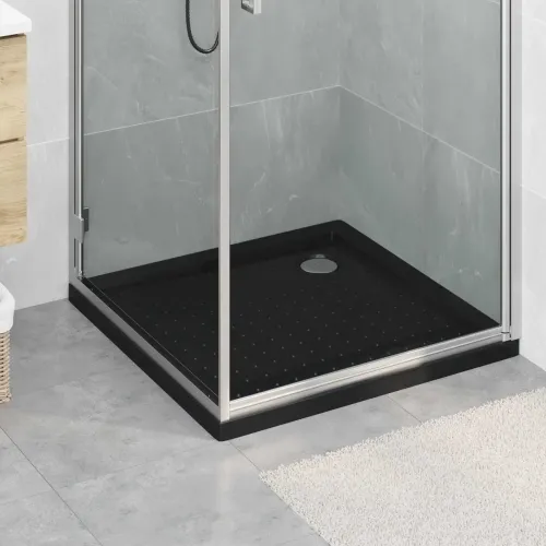 Podloga za tuš s točkicama 80 x 80 x 4 cm ABS Crna - 80 x 80 x 4 cm Crna Cijena