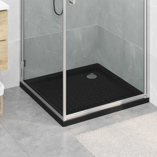 Podloga za tuš s točkicama 80 x 80 x 4 cm ABS Crna - 80 x 80 x 4 cm Crna Cijena