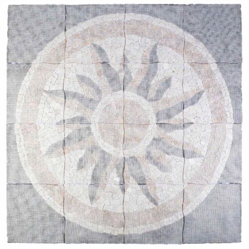 Mosaik pločice sa suncem Šareni 120 x 120 cm Mramor - Sunce Cijena