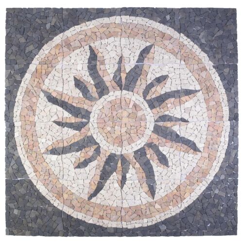 Mosaik pločice sa suncem Šareni 120 x 120 cm Mramor - Sunce Cijena