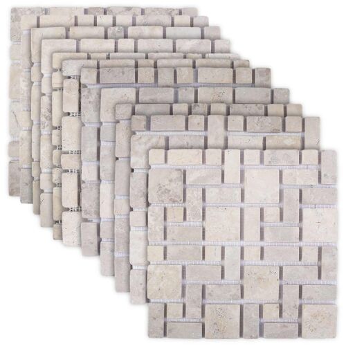Mozaik pločice Krem 30 x 30 cm Mramor - Krem Cijena