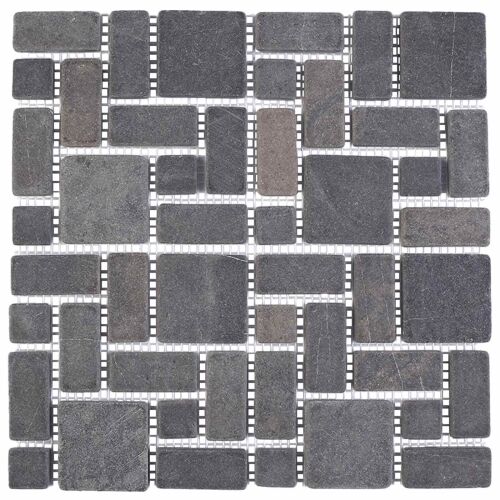 Mozaik pločice Siva 30 x 30 cm Mramor - Siva Cijena