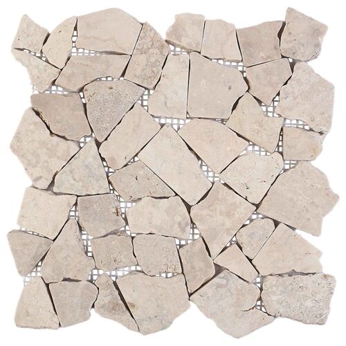 Mozaik pločice Krem 30 x 30 cm Mramor - Krem Cijena