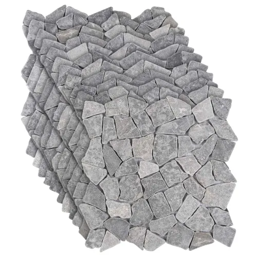 Mozaik pločice Svjetlosiva 30 x 30 cm Mramor - Svjetlosiva Cijena