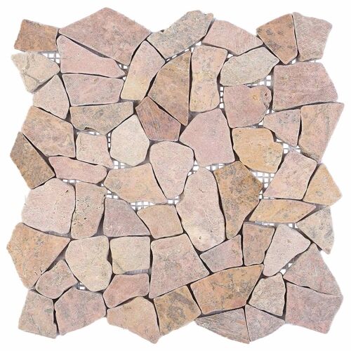 Mozaik pločice Crvena 30 x 30 cm Mramor - Crvena Cijena