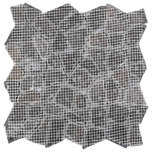 Mozaik pločice Tamnosiva 30 x 30 cm Mramor - Tamnosiva Cijena