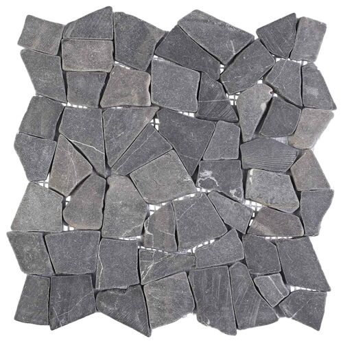 Mozaik pločice Tamnosiva 30 x 30 cm Mramor - Tamnosiva Cijena